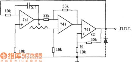 Low Frequency Multi Wave Form Generator Circuit