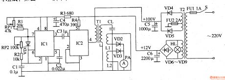 The boiler electric cleaner