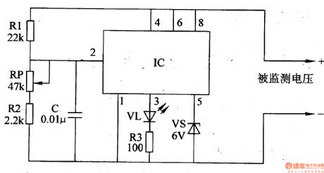 The storage battery voltage monitor (4)