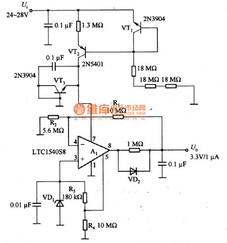 Micropower Backup Power Supply Circuit of Voltage on Telephone Line