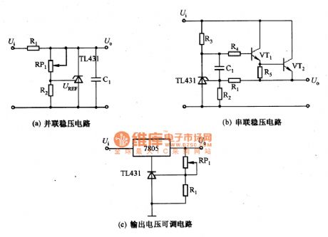 Basic Voltage Regulating Circuit of TL431