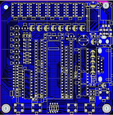 Single-chip test board circuit 5