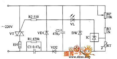 Temperature controller circuit diagarm 1