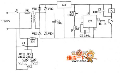 Temperature controller circuit diagarm 2