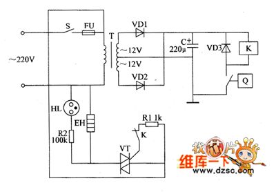 The temperature controller circuit diagarm 2