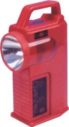 Portable emergency light circuit with the automatic stop-charging function