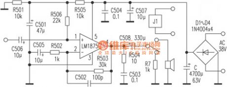 Gentleman E1080PK Decoding Power Amplifier Upgrading Circuit
