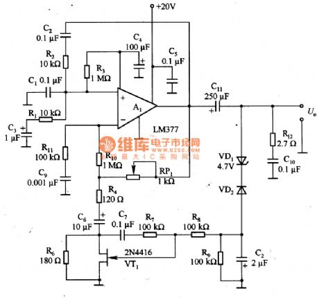 Venturi Bridge Oscillation  Circuit of LM377