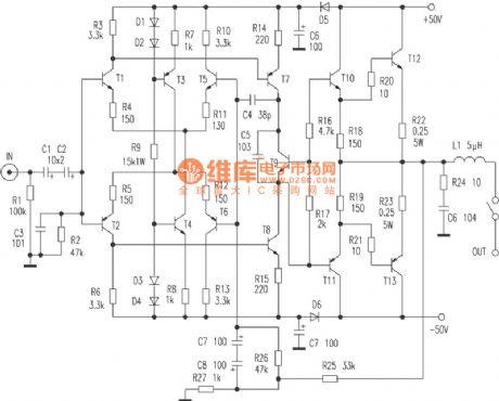Little Modifying Tianpeng AP-321 Power Amplifier Circuit