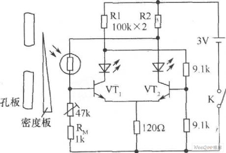 CdS photoresistor for electronic metering device circuit