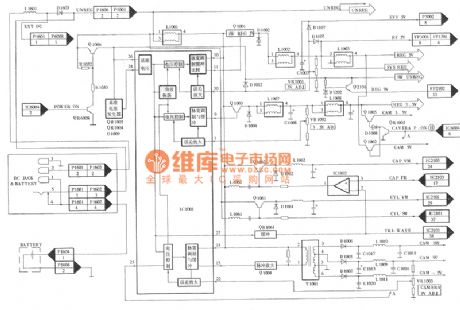 Panasonic M3500 Camera Power Supply Working Principle Circuit And Troubleshooting Circuit