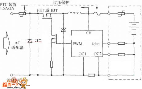 Overvoltage charging protection circuit