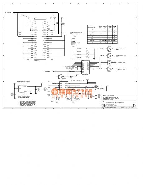 Computer motherboard circuit diagram 440LX2_32