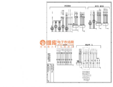 Computer motherboard circuit diagram 440LX2_28