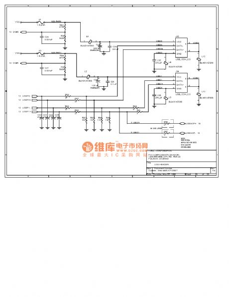 Computer motherboard circuit diagram 440LX2_20
