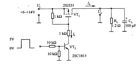 DC power on / off switch circuit
