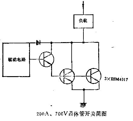 Large power switch-The important tasks of transistors