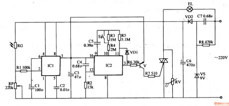 Light-Operated Neon Light (2)