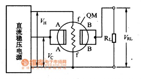 QM Series Gas Sensor Basic Testing Circuit