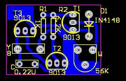 The water boiling alarm circuit