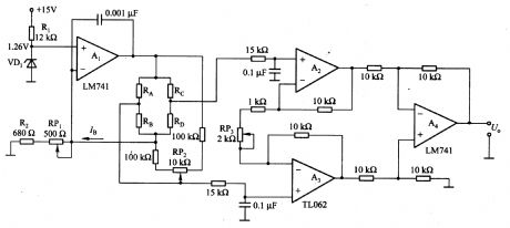 The drive circuit of bridge sensor