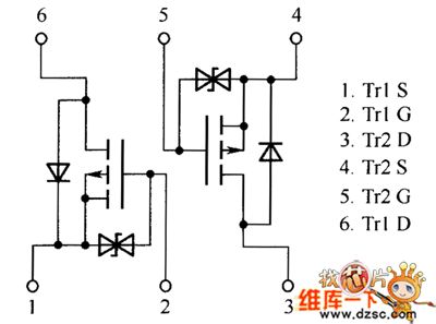 QS6J3 internal circuit