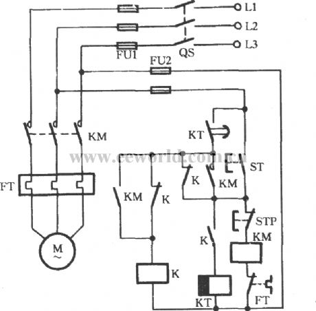 The operation circuit with the release relay