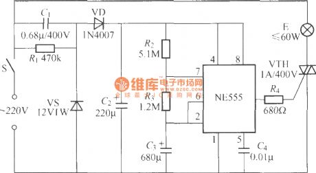 Cycle timing lamp circuit