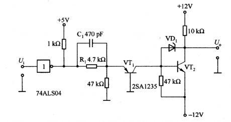 TTL level / ± l2V level conversion circuit