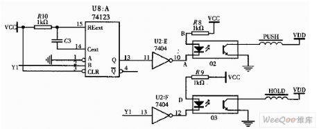 The switching solenoid driver circuit