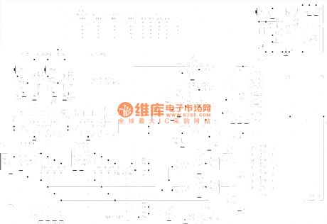 The 40-line medical use wireless calling system circuit