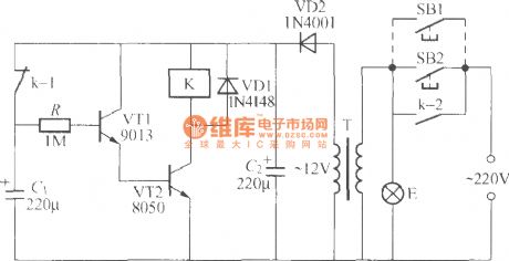 Delay lamp circuit using relay (6)