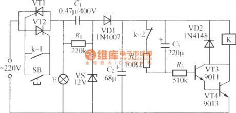 Delay lamp circuit using relay (3)