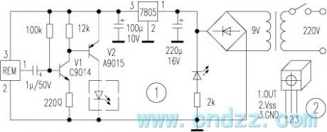 realizable far distance remote control simple circuit