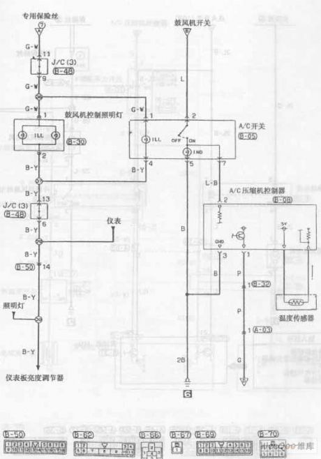 Air-conditioning Circuit Two of Southeast LingShuai Cars