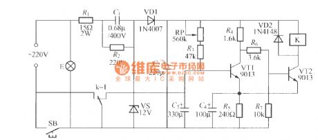 Delay lamp circuit using relay (2)