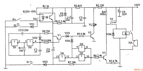 Industrial Instrument Used Sound And Light Alarm Two
