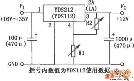YDS100/200 switching power supply integrated circuit