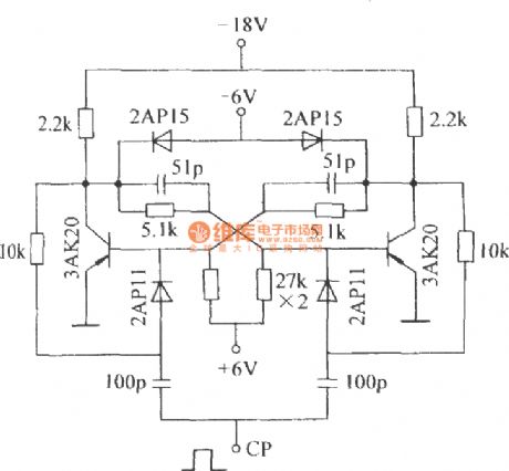 The dual stable circuit with diode clamper