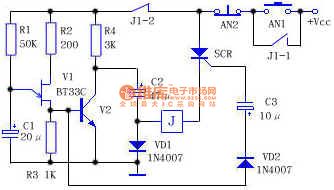 The relay pulling-in precaution circuit in low voltages