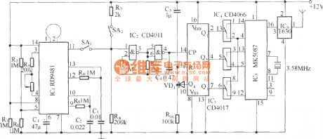 The alarm circuit composed of T630/T631