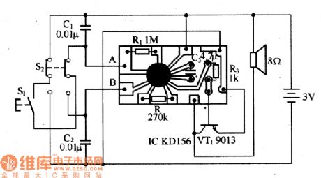 KD-156 Music Integrated Circuit
