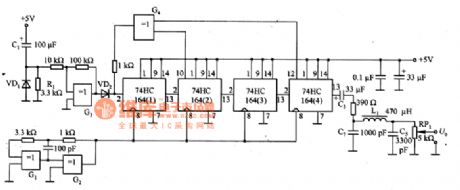 White  Nosie Generator Circuit of Shift Register and Exclusive-OR Gate