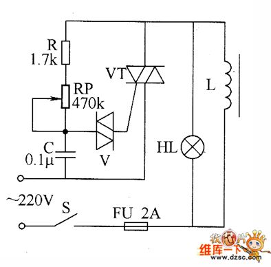 Industrial degaussing device circuit diagram