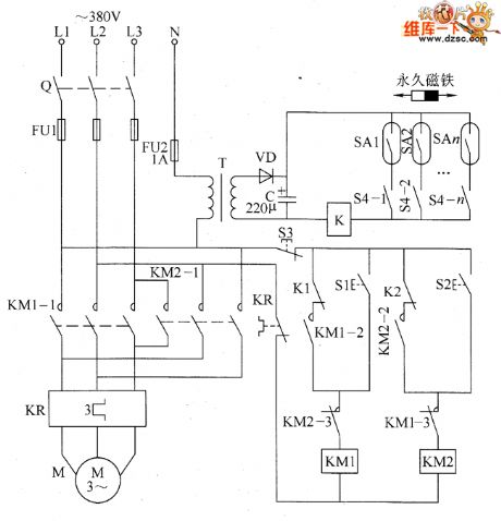 Hoist automatically limiting controller circuit diagram