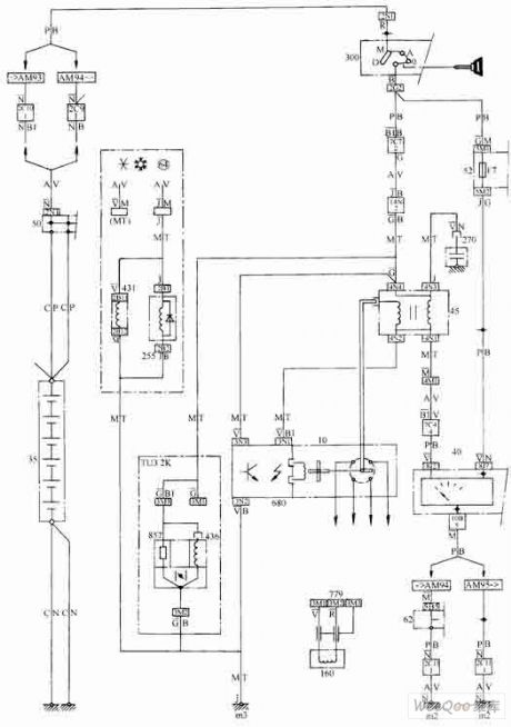The Fukang engine igniter and relevant electric element control circuit