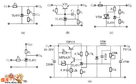 TL431 Basic Application Circuit