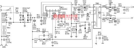 STR41090 Power Supply Circuit