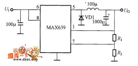 MAX639 Basic Application Circuit