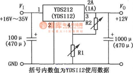 The YDS100/200 switch power supply integrated circuit